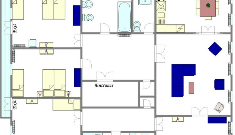 Apartamenty Praga Central Praha - Apartament (4 sypialnie)